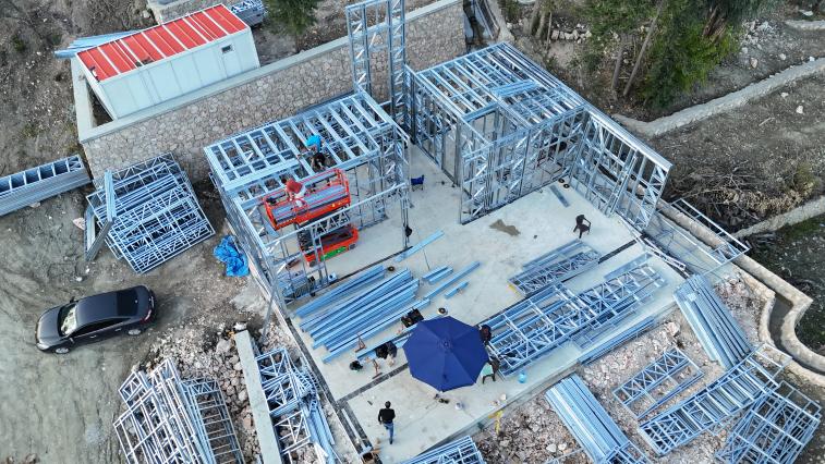 Hafif Çelik Çift Katlı Müstakil Konut Projesi