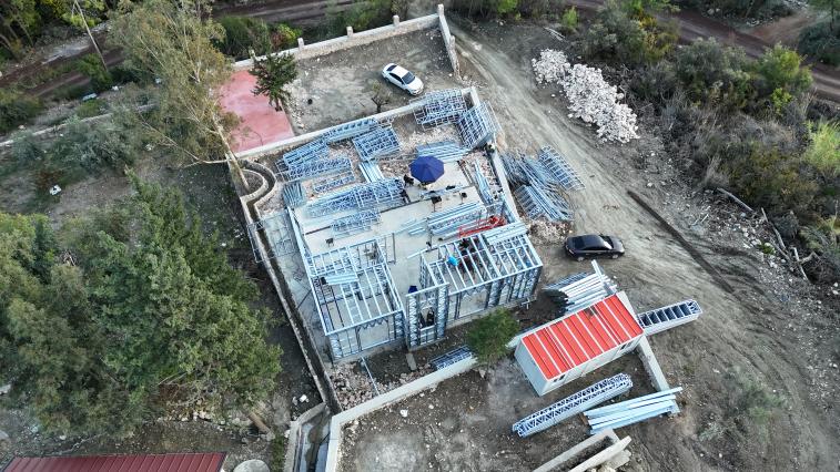Hafif Çelik Çift Katlı Müstakil Konut Projesi
