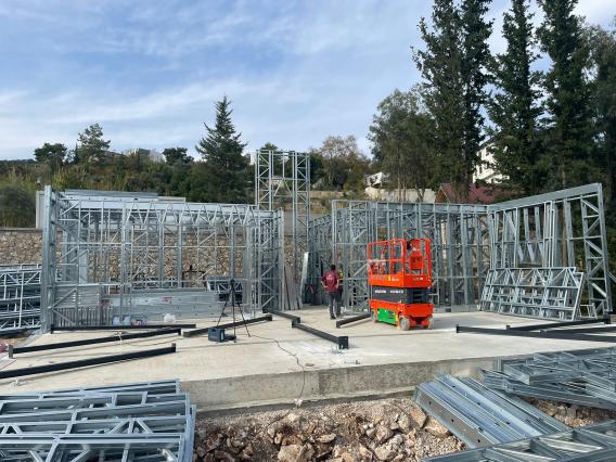 Hafif Çelik Çift Katlı Müstakil Konut Projesi